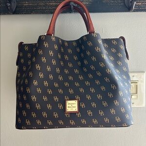 Dooney & Bourke Gretta Brenna Satchel in Brown Tmoro
